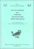 Mitteilungen des Vereins Sächsischer Ornithologen