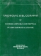 Taxonomic Bibliography of Chinese Amphibia and Reptilia Including Karyological Literature